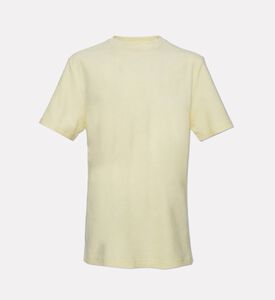 Samsoe Odin Cotton Short-sleeve T-shirt, Cream, M, Packshot View