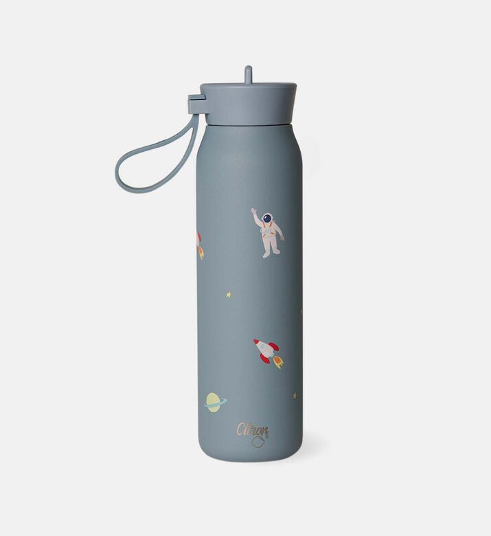 Spaceship-print Water Bottle