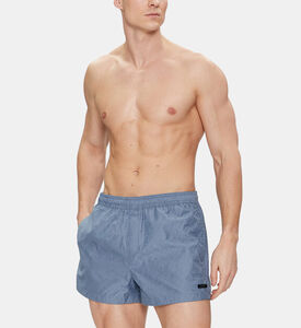 شورت سباحة متوسط برباط خصر ولوغو