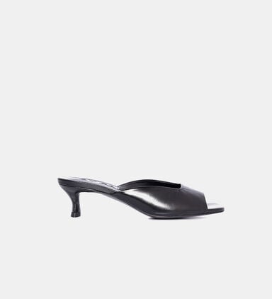 Wendy Creased Leather Sabot