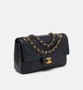 Chanel Quilted Leather Small Classic Double Flap Bag Preowned