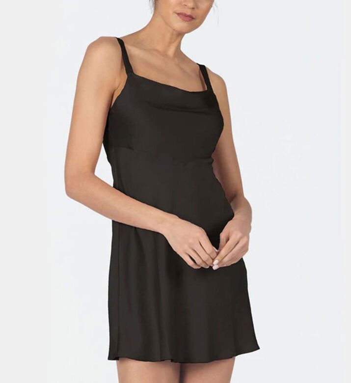 Heavenly Satin Chemise With Robe