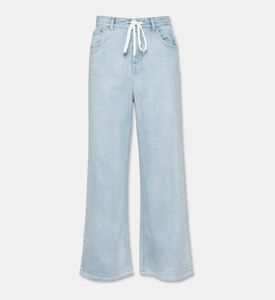 MM6 Drawstring Closure Wide-leg Pants, Packshot View