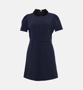 The Kooples Retro Collar A-line Mini Dress, Packshot View