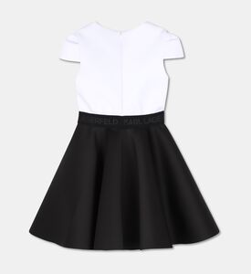 Karl Lagerfeld Cap Sleeve Scuba Skirt Dress, Packshot View