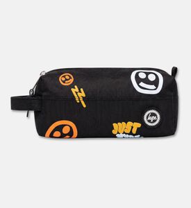Hype Hype Pencil Case Black, Packshot View