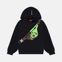 Crossbody Money Bear Cut Regular-fit Hoodie