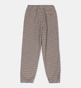 بنطلون قطن منقوش