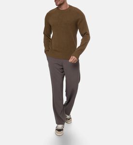 Les Deux Knitwear Brad, Brown, L, Model View