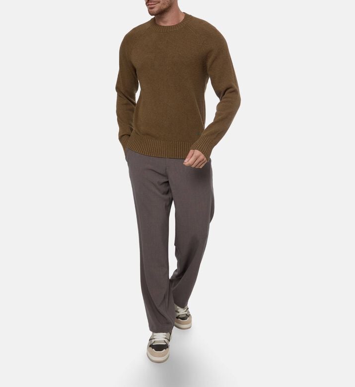 Les Deux Knitwear Brad, Brown, L, Model View