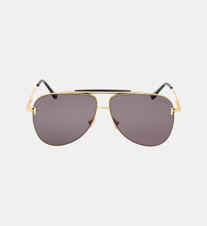 Colored Lense Double Bridge Pilot Sunglasses 60 Colored Lense Double Bridge Pilot Sunglasses 60