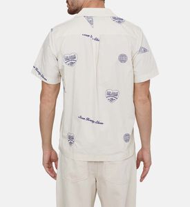 قميص بطبعة غرافيكية على كامله