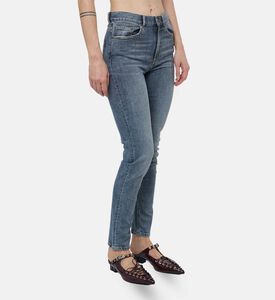 The Kooples Light-wash Straight-leg Jeans, Model View