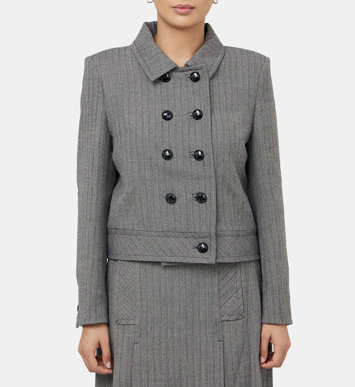 Virgina Houndstooth Wool Jacket Virgina Houndstooth Wool Jacket