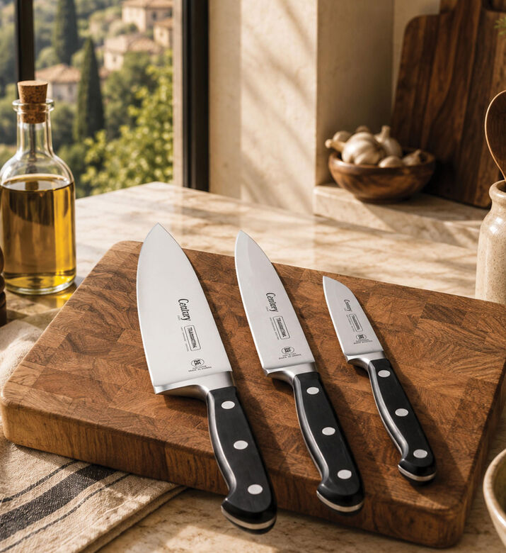 Tramontina Century 3-piece Forged Knives Set, Packshot View