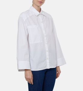 Ba and Sh Adam Oversized Long-sleeve Shirt, Model View