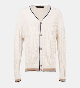 Ribbed Wool-cashmere Blend Cardigan