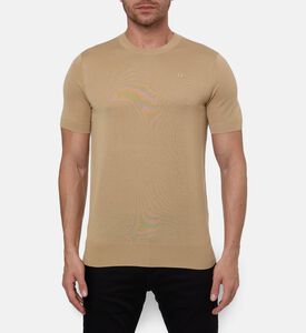 Karl Lagerfeld Buttoned Logo-detail Shirt, Model View