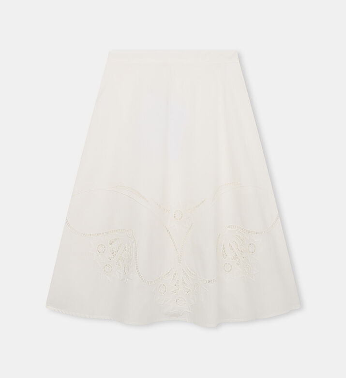 Organic Cotton Gored Skirt