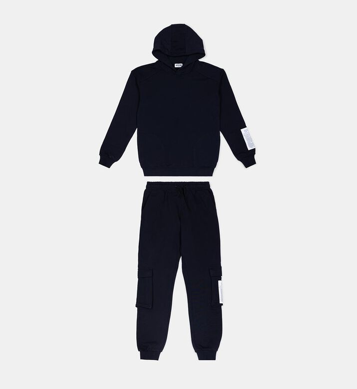 Cotton Logo Patches Tracksuit