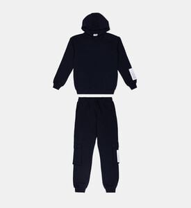 Cotton Logo Patches Tracksuit Cotton Logo Patches Tracksuit