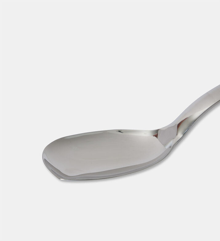 Sambonet Stainless Steel Oval Serving Spoon, Silver, 30-cm, Packshot View