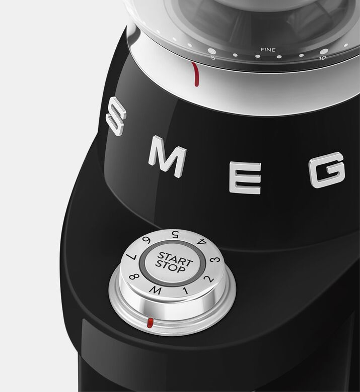 Smeg Smeg Coffee Grinder Black, Black, Packshot View