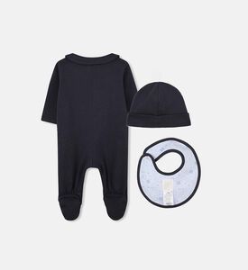 Collared Interlock Sleepsuit Set