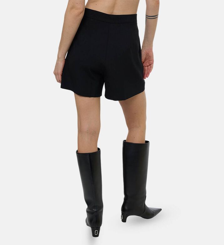 Edward Achour Paris Wide-leg Tailored Shorts, Model View