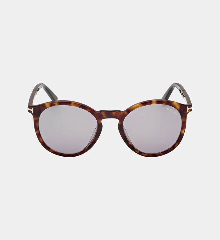 Classic Round Side Logo Sunglasses 51