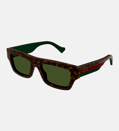 Tortoiseshell Square Sunglasses 55