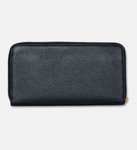 Zadig et Voltaire Compagnon Grained Leather Wallet, Black, Packshot View