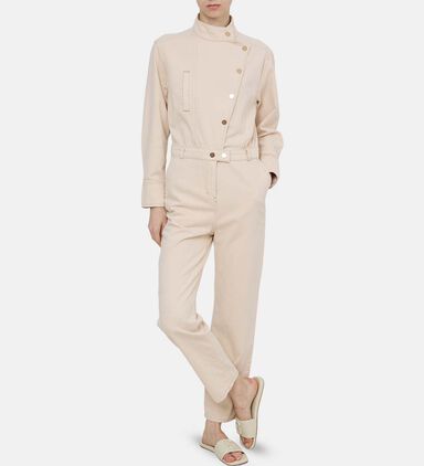 Fita Fout-pockets Jumpsuit