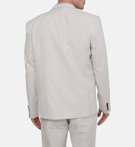 جاكيت بدلة كتان قطن