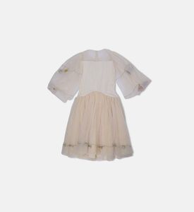 Tulle Hand-embroidered Dress