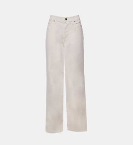 بنطال سليمي بساق تضيق نحو الأسفل