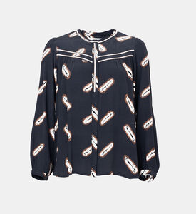 بلوزة كابيلا بأكمام طويلة