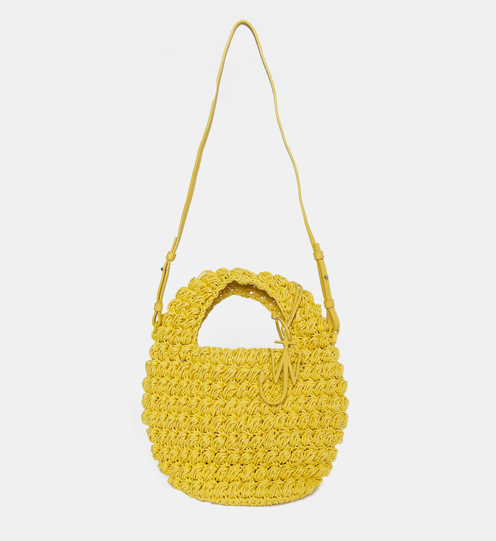 Popcorn Woven Shoulder Bag