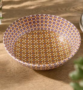 Images D'Orient Kalea Melamine Round Bowl L, Model View