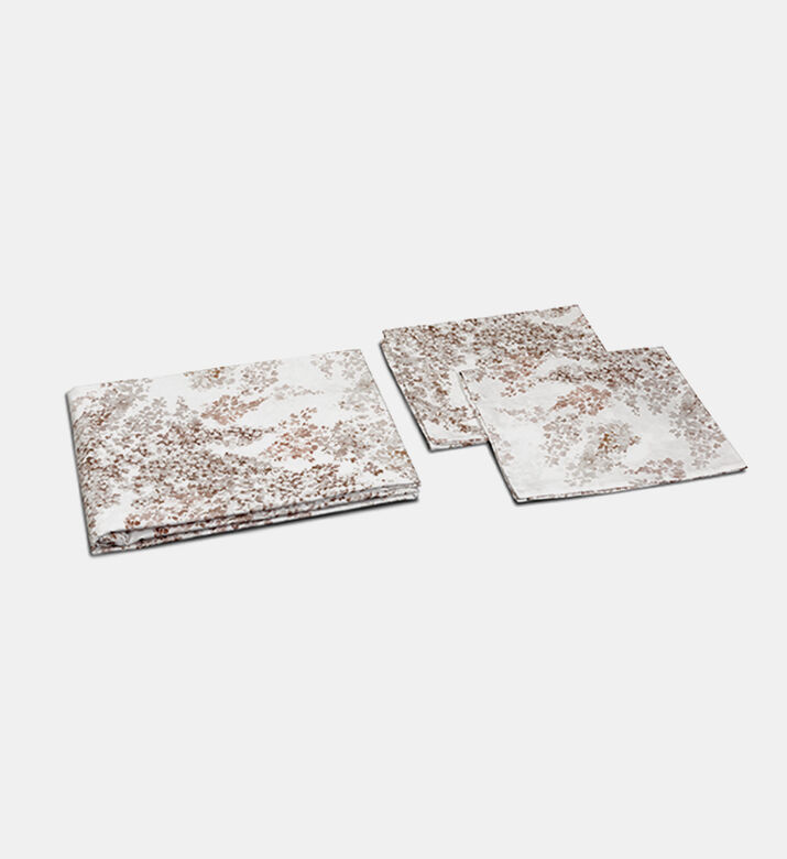 طقم سرير جليسين بقطن ساتين