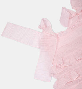 فستان مكشكش