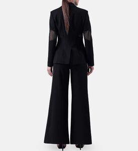 Mesh Wide-leg Trousers Mesh Wide-leg Trousers