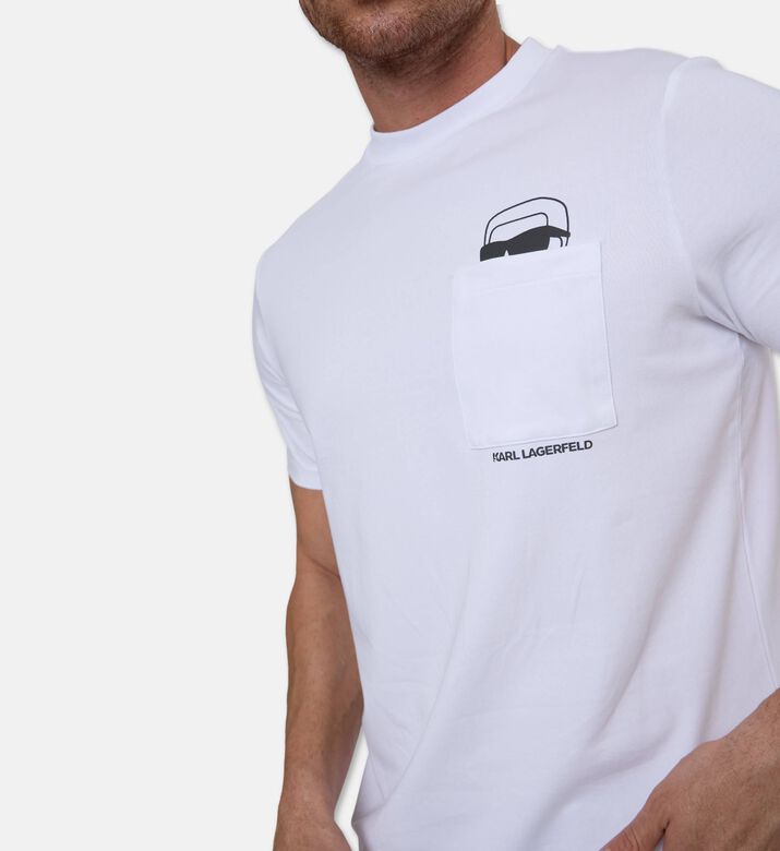 Karl Lagerfeld Ts Crewneck, Model View