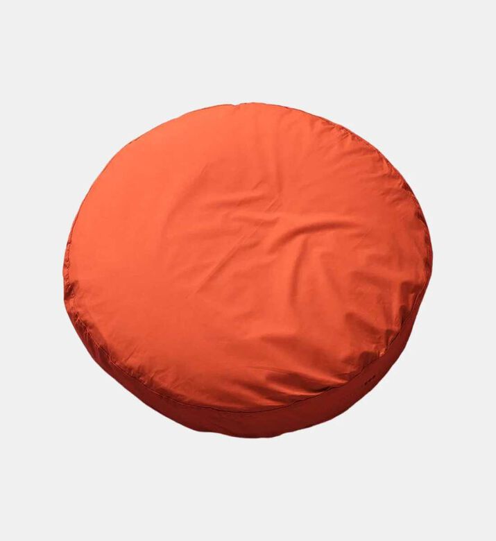 Suite702 Organic Percale Cotton Round Pillow Case, Orange, 80x10-cm, Packshot View