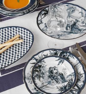 Versailles Toile De Jouy Dessert Plate Versailles Toile De Jouy Dessert Plate