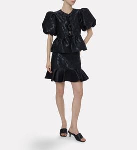 Ganni Blou, Black, 36, Model View