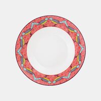 Birds Of Paradise Soup Plates Set