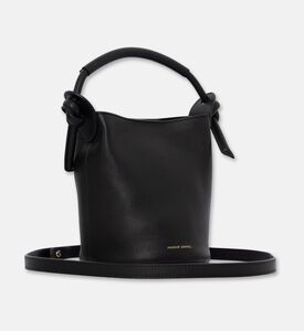 Mansur Gavriel Bag Mini-mini Fortuna Bucket, Black, Packshot View