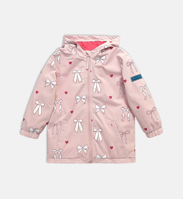 Holly and Beau Bowsandheartschanging Raincoat, Packshot View