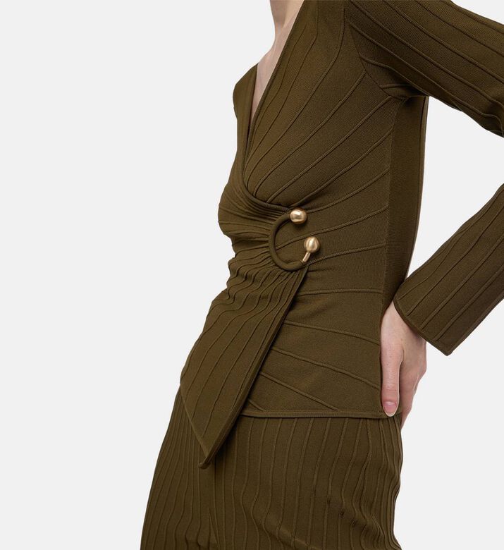 Cult Gaia Top Collette, Model View